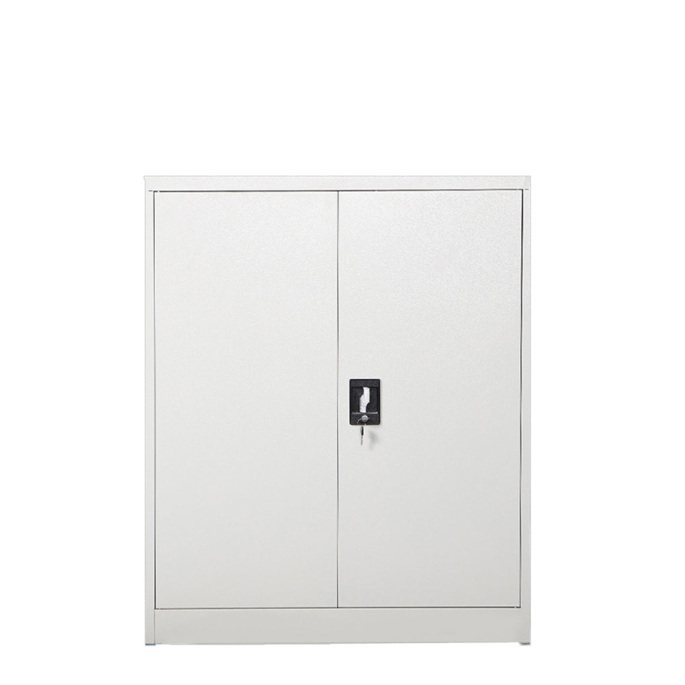 Ντουλάπι ArteLibre DUILIN Ανοιχτό Γκρι Μέταλλο 90x40x90cm - Hippiehome.gr