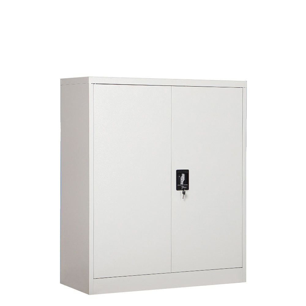 Ντουλάπι ArteLibre DUILIN Ανοιχτό Γκρι Μέταλλο 90x40x90cm - Hippiehome.gr