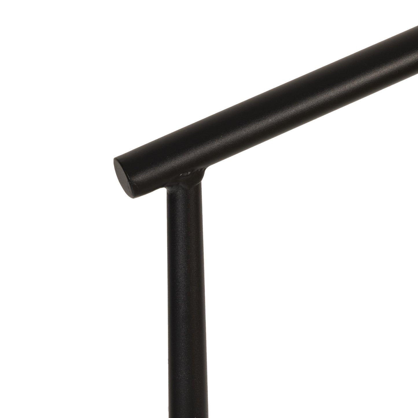 Σκαμπό ArteLibre MANDRAKA Μαύρο/Φυσικό Αλουμίνιο/Rattan 56x63x108cm - Hippiehome.gr