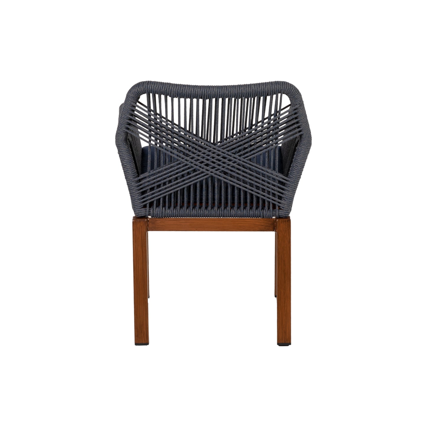 Πολυθρόνα Κήπου ArteLibre LISBON Mπλε/Μπαμπού Αλουμίνιο/Ύφασμα 57x58x77cm - Hippiehome.gr