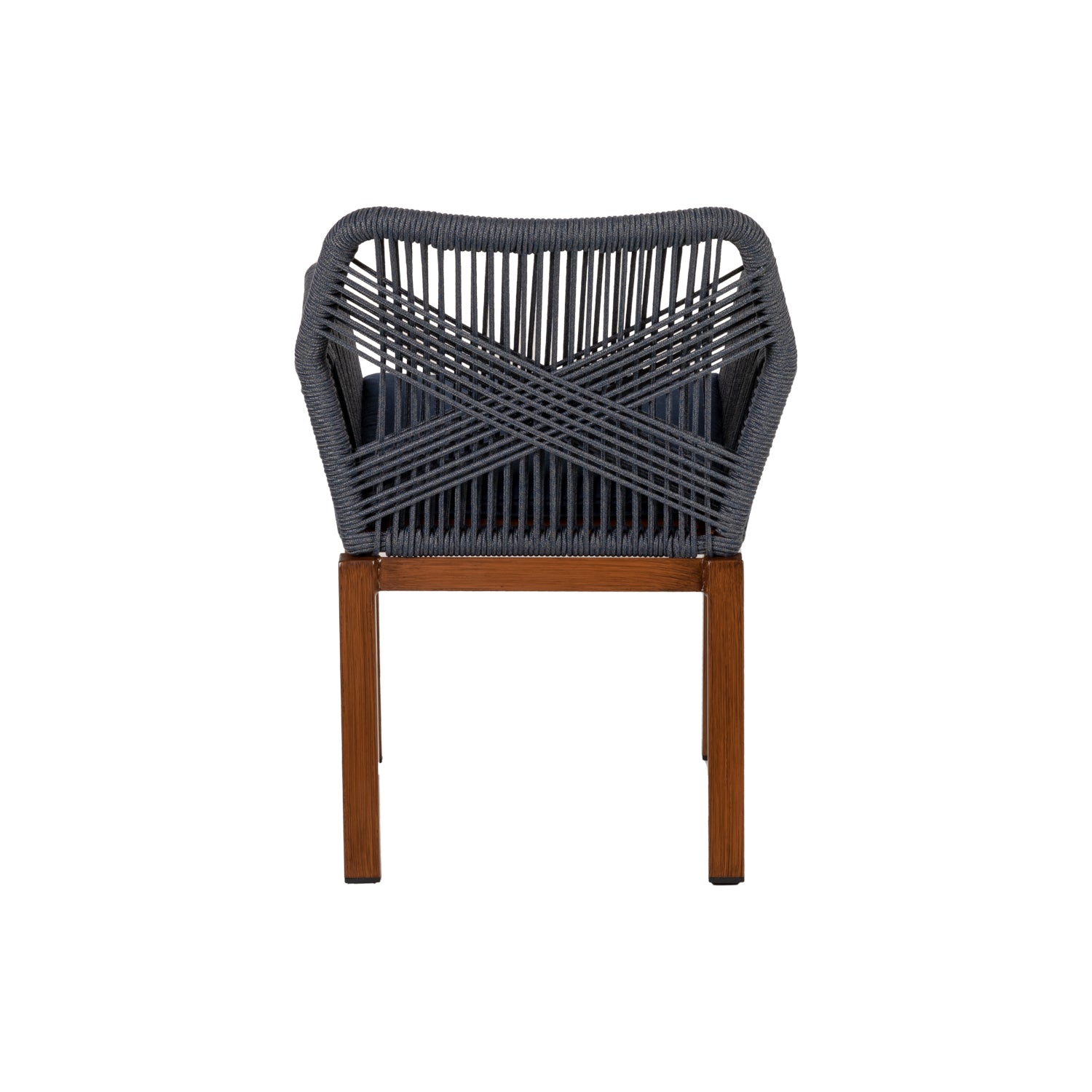 Πολυθρόνα Κήπου ArteLibre LISBON Mπλε/Μπαμπού Αλουμίνιο/Ύφασμα 57x58x77cm - Hippiehome.gr