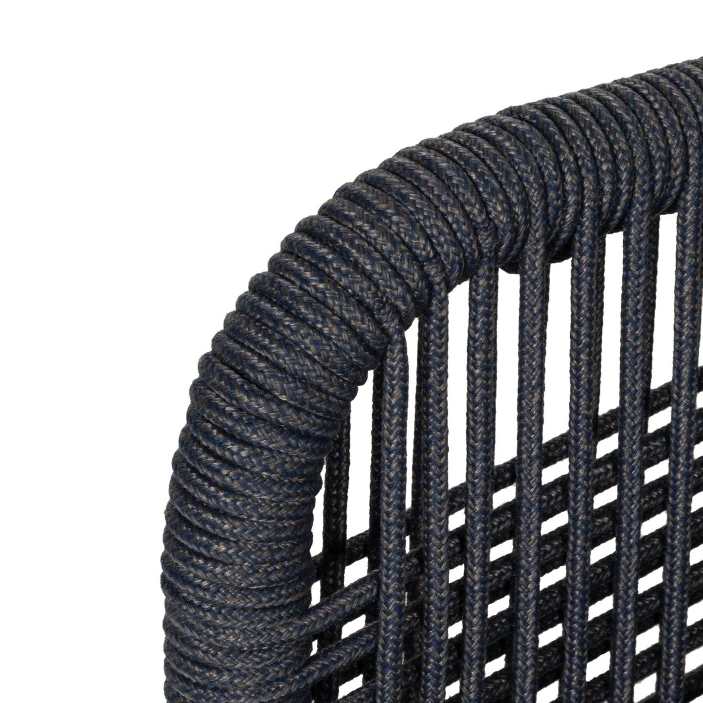 Πολυθρόνα Κήπου ArteLibre LISBON Mπλε/Μπαμπού Αλουμίνιο/Ύφασμα 57x58x77cm - Hippiehome.gr