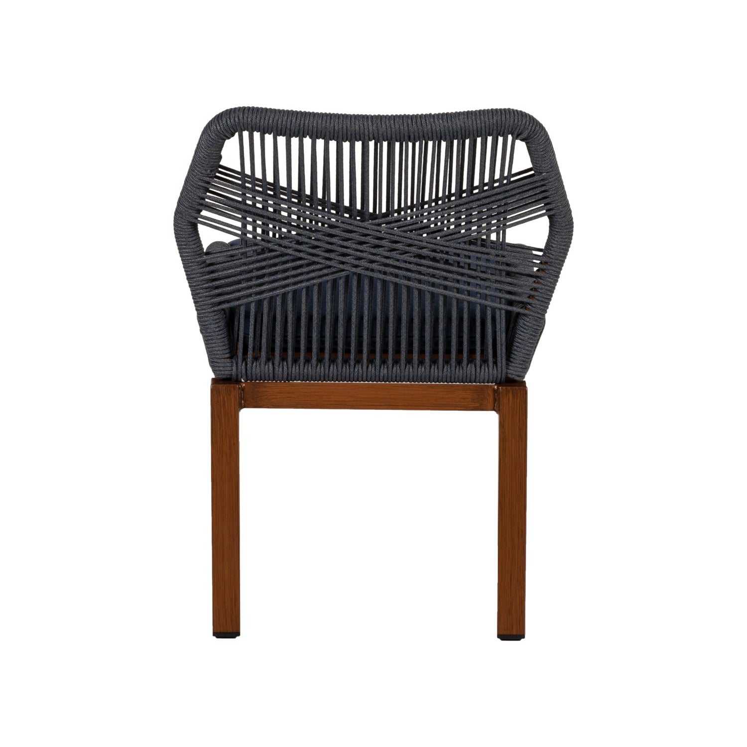 Καρέκλα Κήπου ArteLibre LISBON Μπλε/Μπαμπού Αλουμίνιο/Ύφασμα 50x58x77cm - Hippiehome.gr