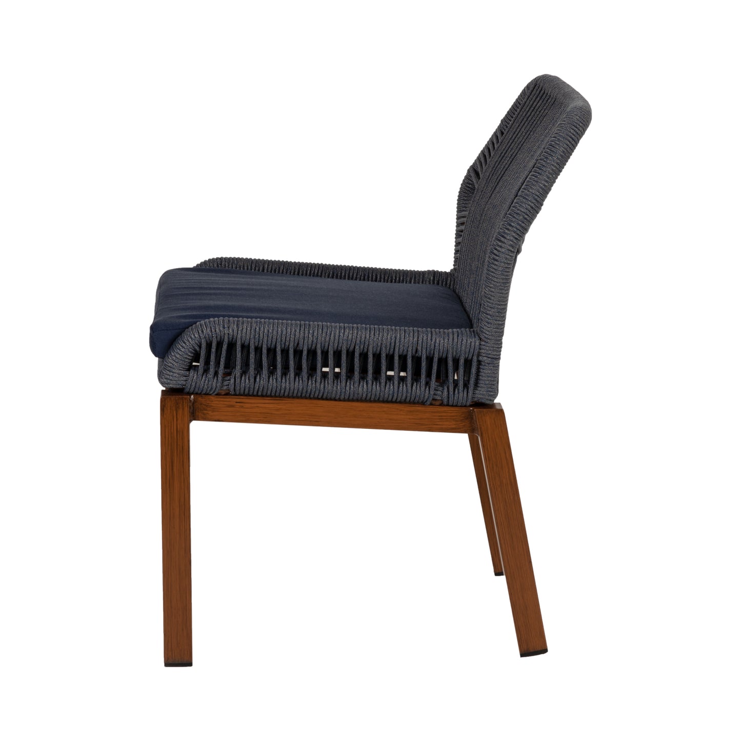 Καρέκλα Κήπου ArteLibre LISBON Μπλε/Μπαμπού Αλουμίνιο/Ύφασμα 50x58x77cm - Hippiehome.gr