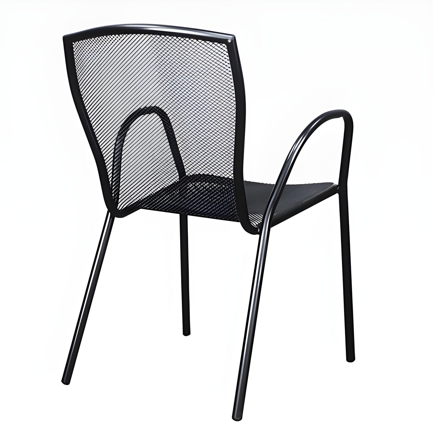 Πολυθρόνα Κήπου ArteLibre ANUKE Μαύρο Μέταλλο 54x62x89cm - Hippiehome.gr