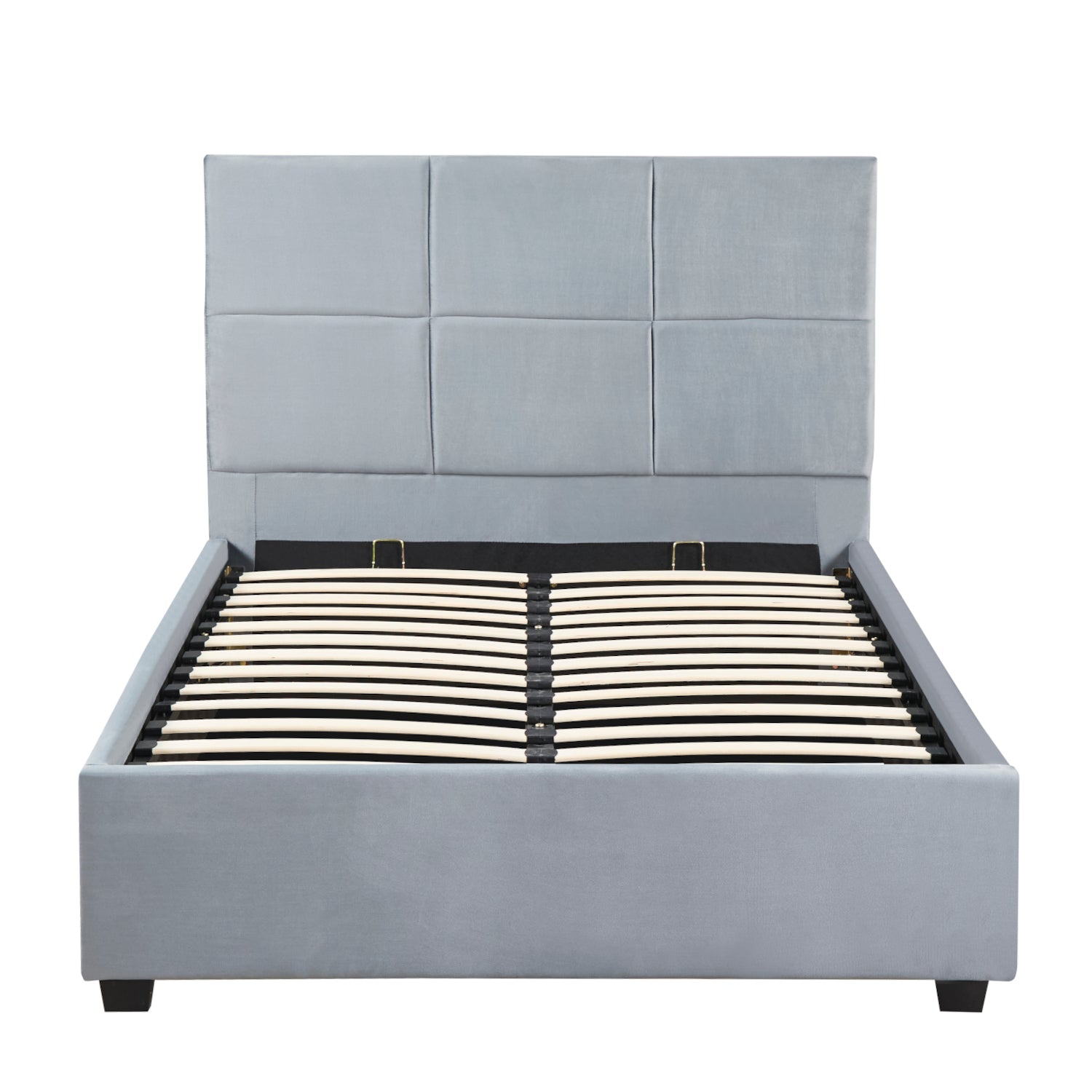 Κρεβάτι Μονό ArteLibre CLOUDREST Γκρι Ύφασμα 214x127.5x109cm (Στρώμα 120x200cm) - Hippiehome.gr