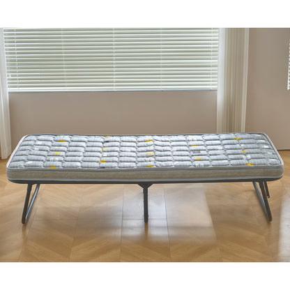 Κρεβάτι Σπαστό ArteLibre FLEXREST Με Στρώμα Πάχους 12cm Μαύρο Μέταλλο 180x80x33cm - Hippiehome.gr