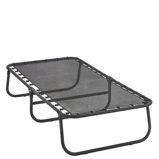 Κρεβάτι Σπαστό ArteLibre FLEXREST Με Στρώμα Πάχους 12cm Μαύρο Μέταλλο 180x80x33cm - Hippiehome.gr