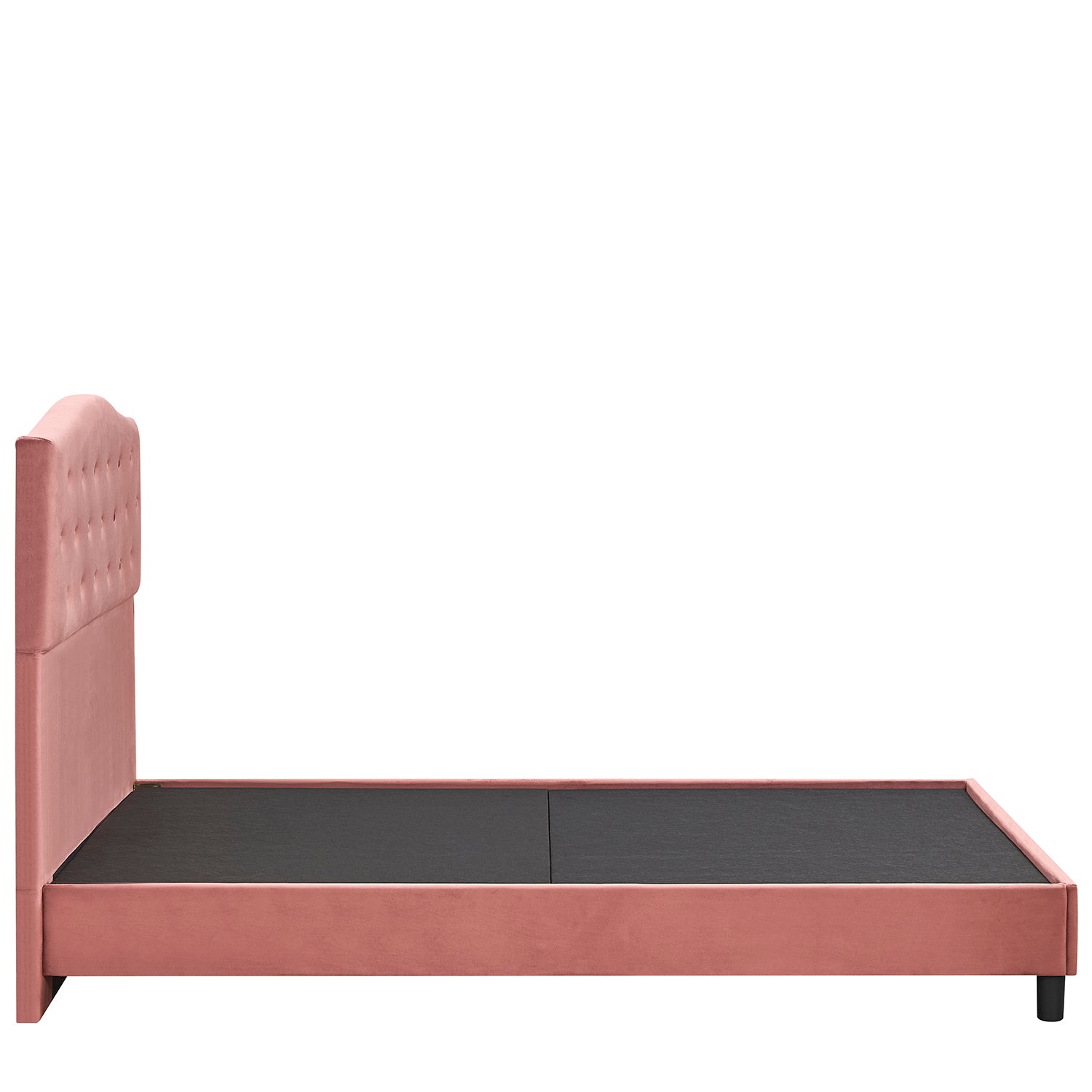 Κρεβάτι Ημίδιπλο ArteLibre JUNIPER Σάπιο Μήλο Ύφασμα Για Στρώμα 120x200cm - Hippiehome.gr