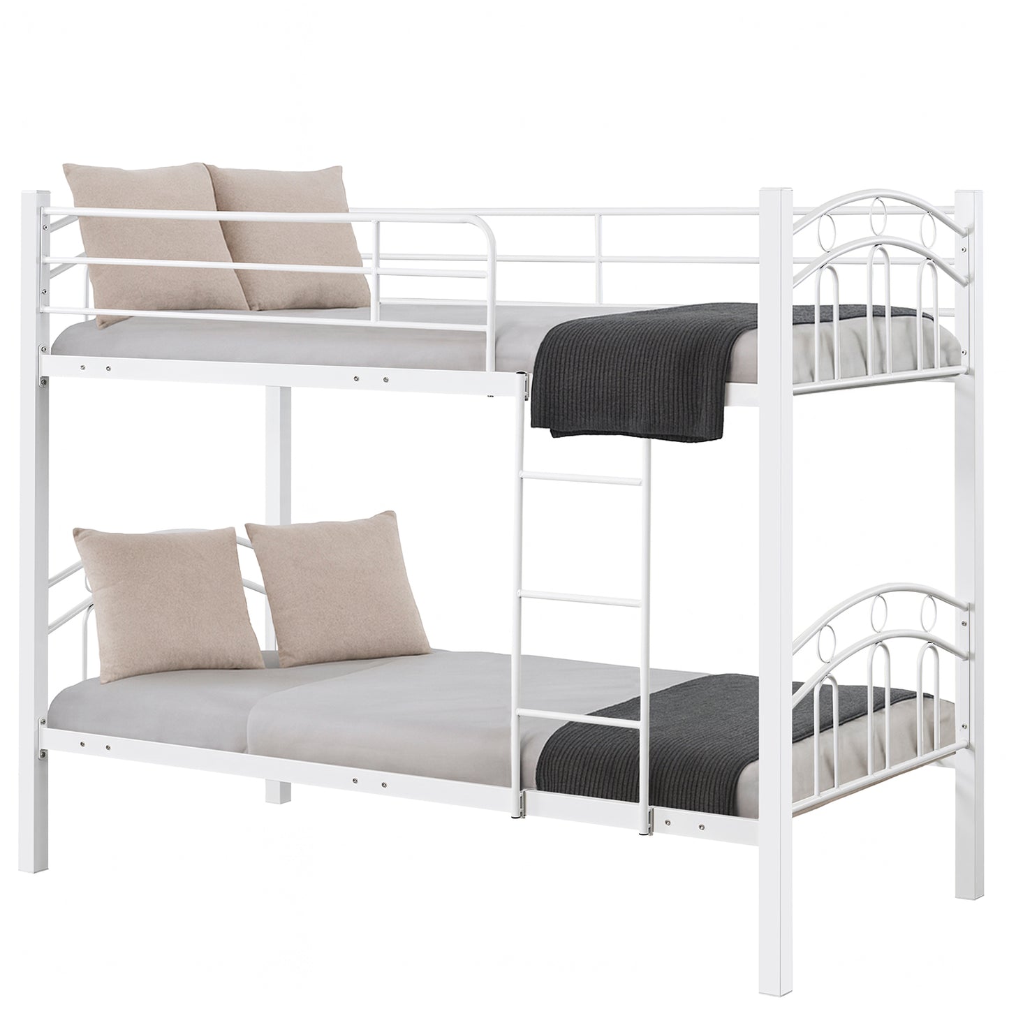 Κουκέτα ArteLibre KETCHUM Λευκό Για Στρώμα 90x190cm - Hippiehome.gr