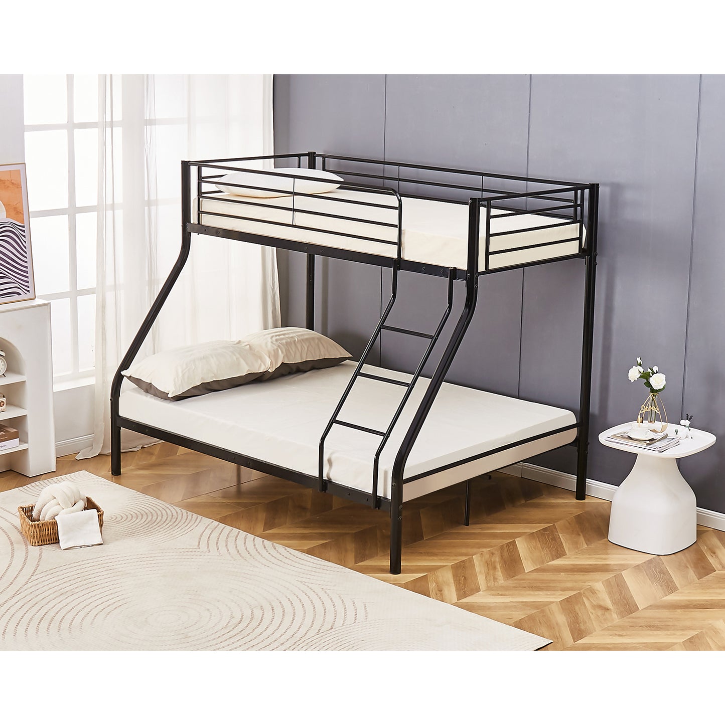 Κουκέτα ArteLibre OSAGE Μαύρο Για Στρώμα 90/140x190 - Hippiehome.gr