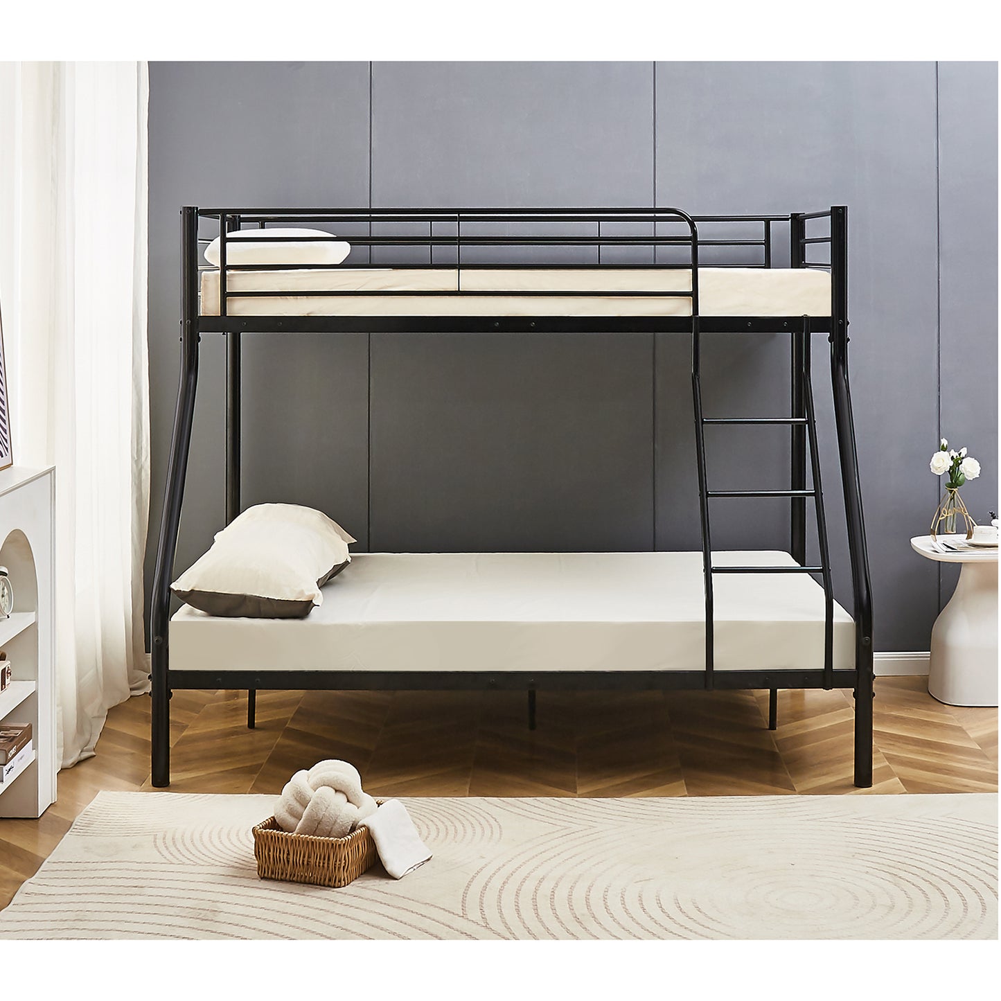 Κουκέτα ArteLibre OSAGE Μαύρο Για Στρώμα 90/140x190 - Hippiehome.gr