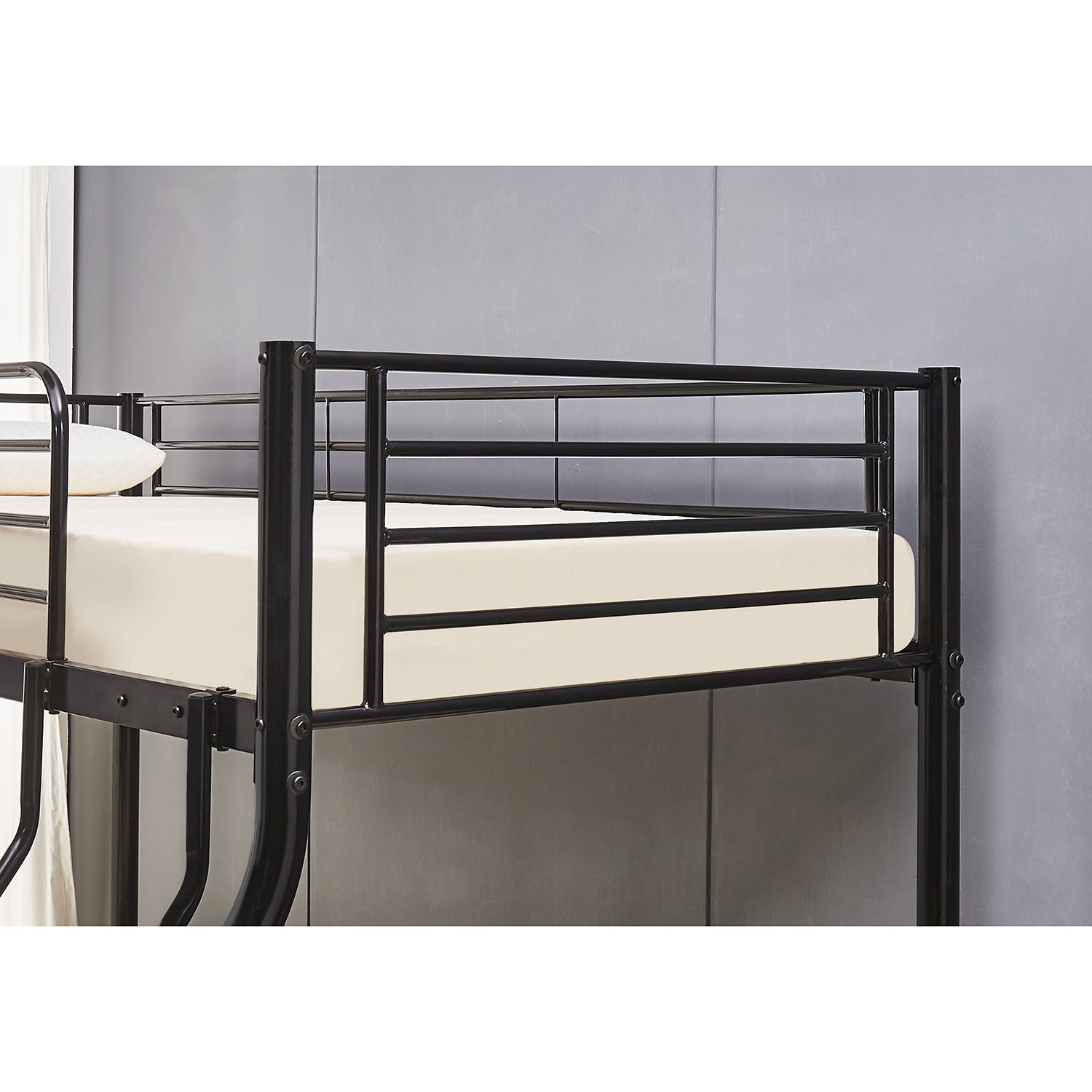 Κουκέτα ArteLibre OSAGE Μαύρο Για Στρώμα 90/140x190 - Hippiehome.gr