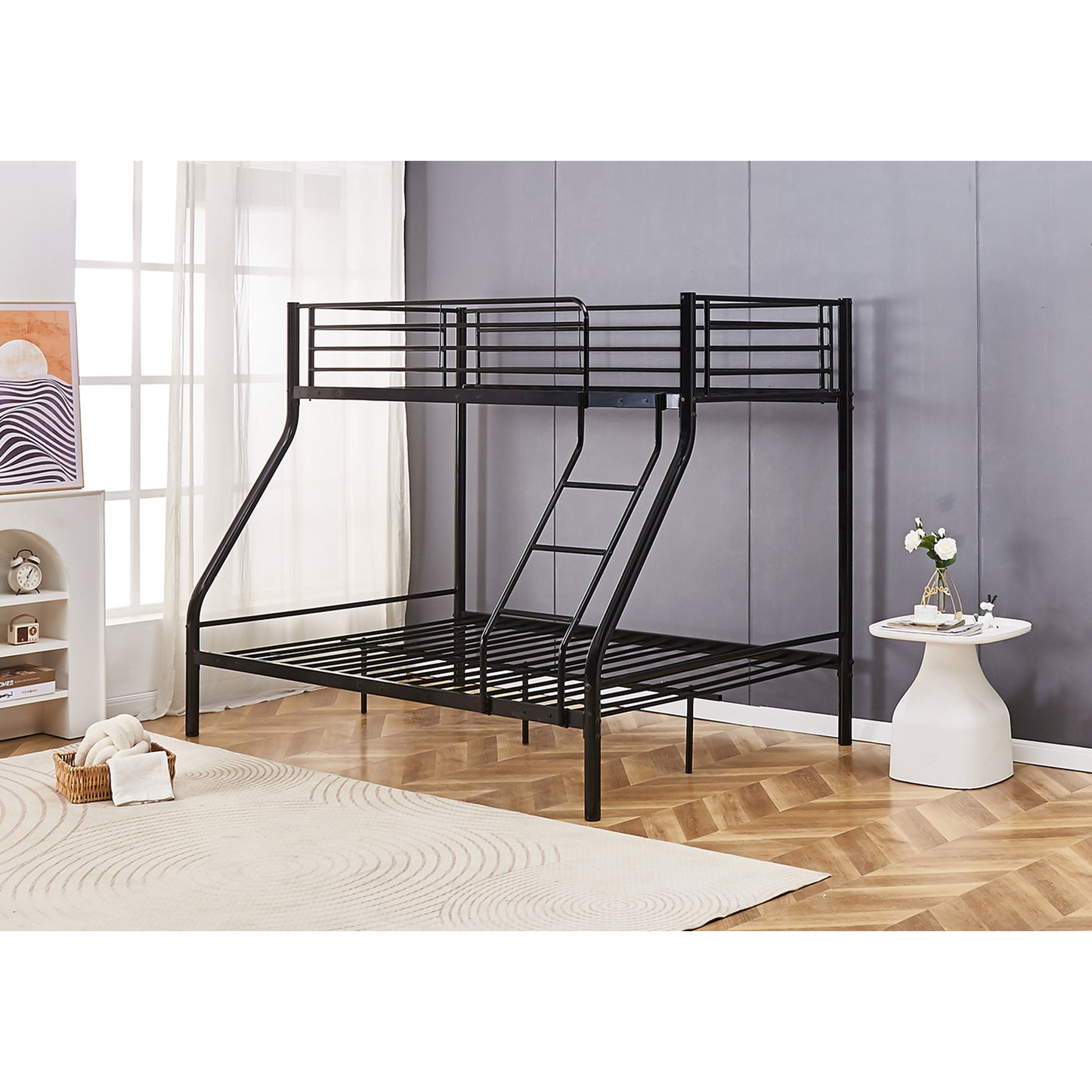 Κουκέτα ArteLibre OSAGE Μαύρο Για Στρώμα 90/140x190 - Hippiehome.gr