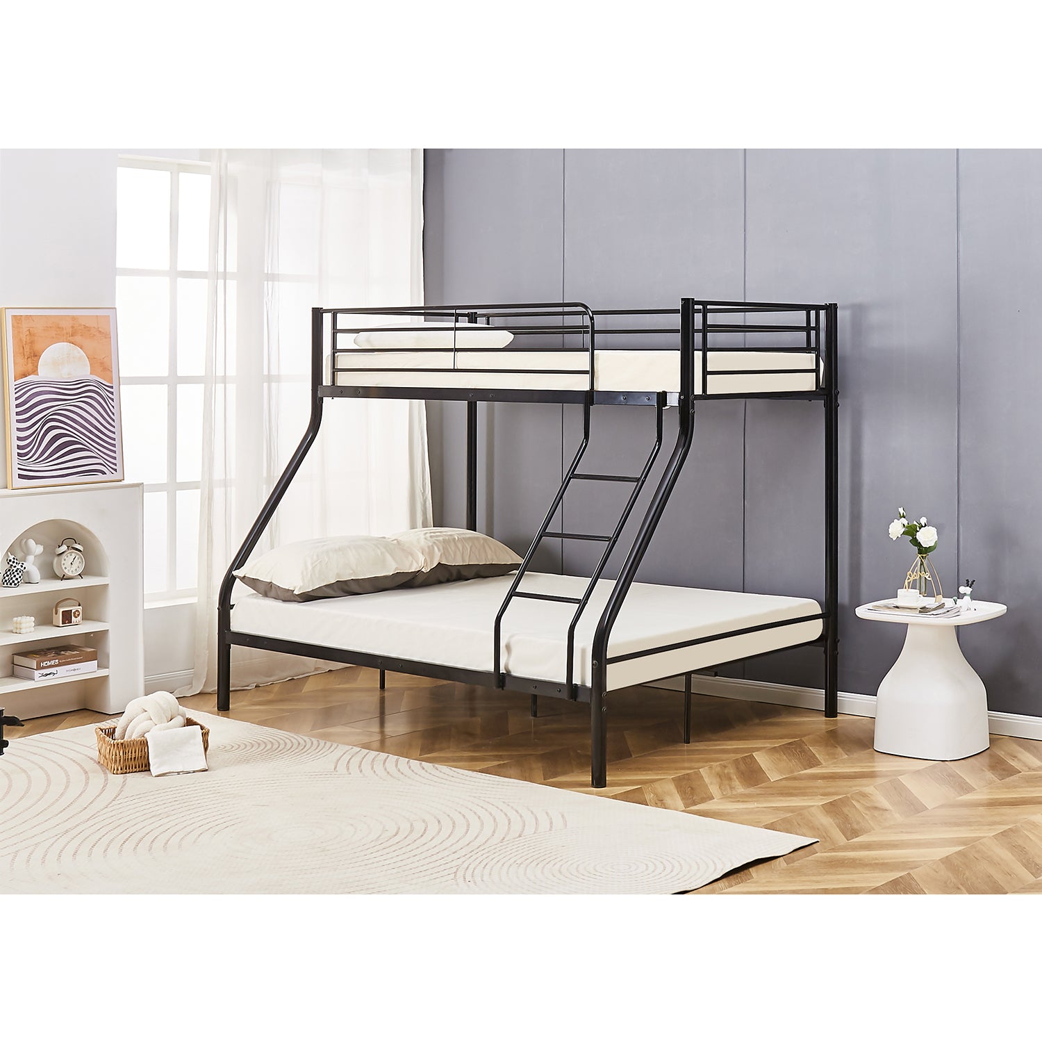 Κουκέτα ArteLibre OSAGE Μαύρο Για Στρώμα 90/140x190 - Hippiehome.gr