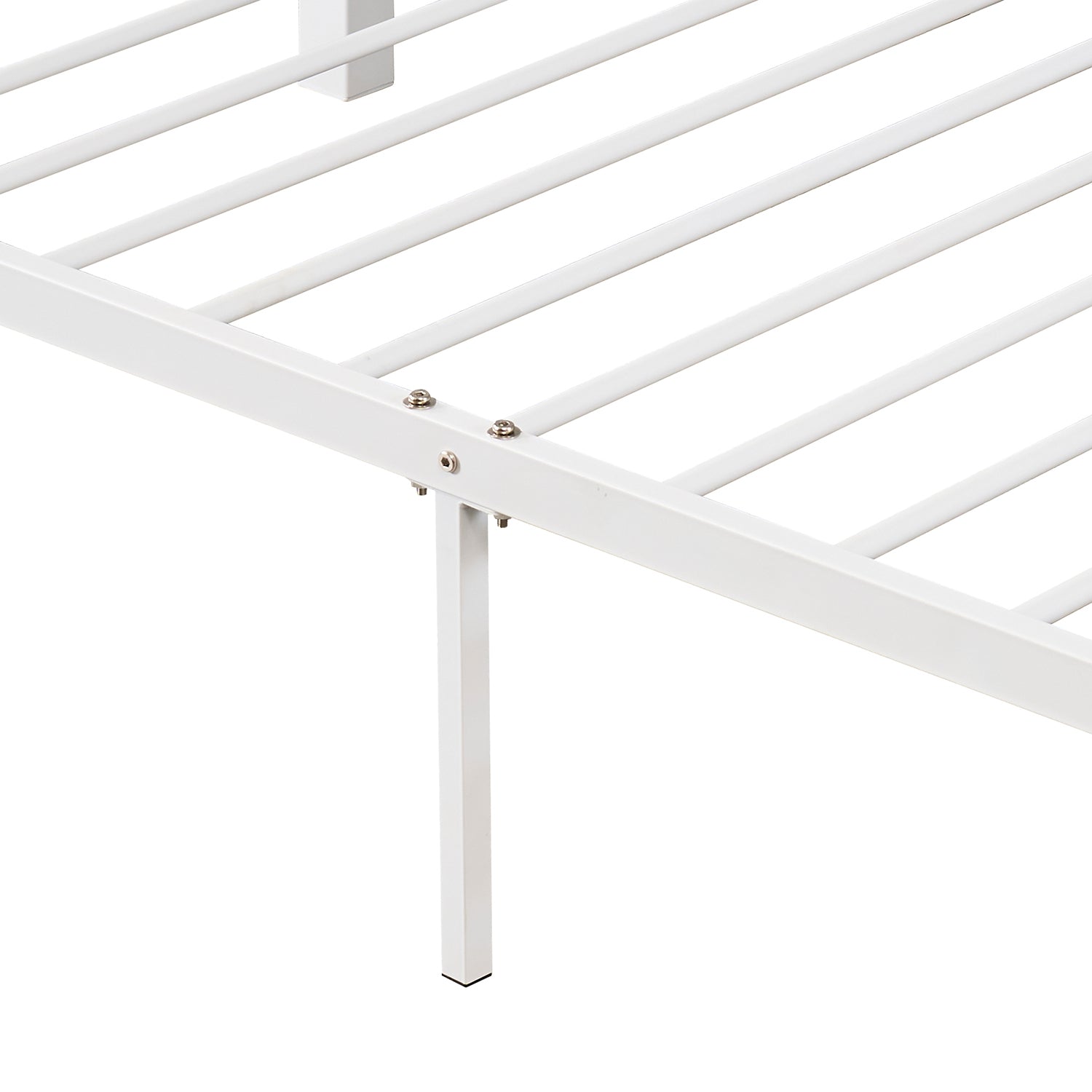 Καναπές Κρεβάτι ArteLibre PECOS Λευκό Μέταλλο Για Στρώμα 90x190cm - Hippiehome.gr