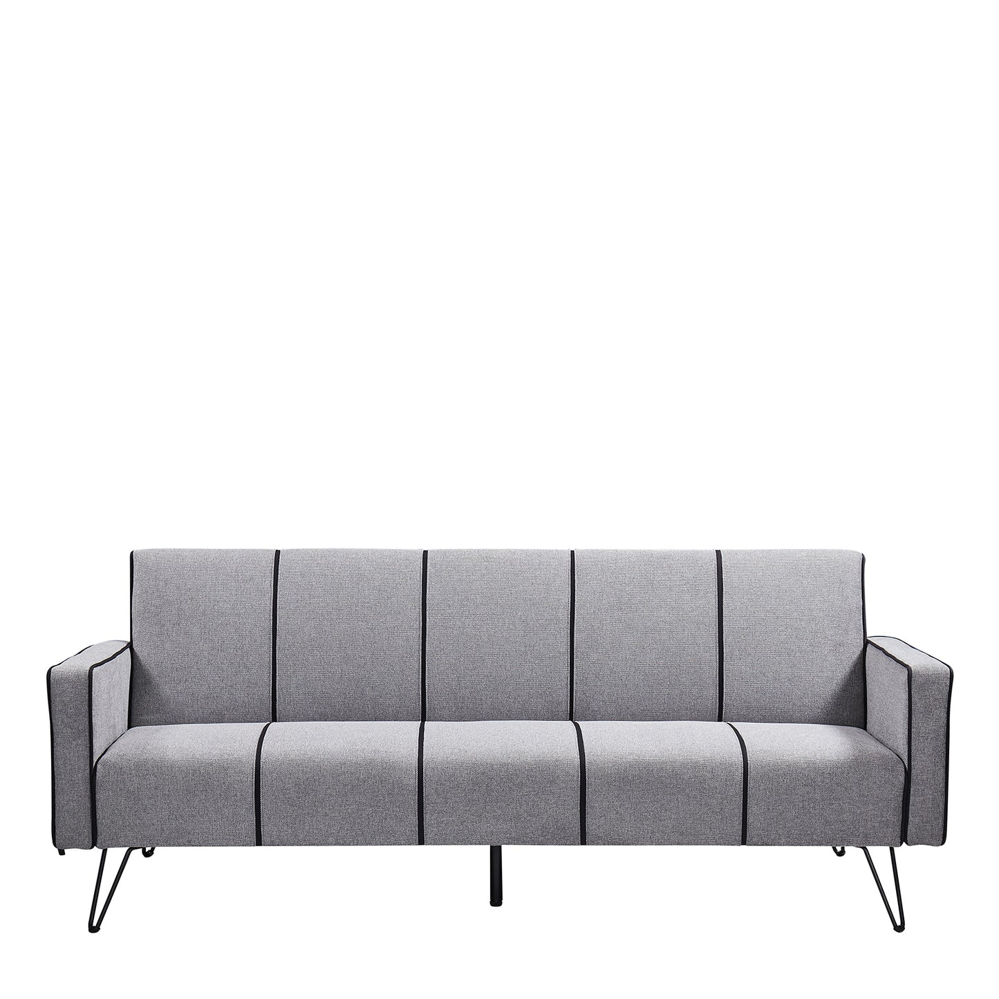 Καναπές Κρεβάτι ArteLibre BELLINI Γκρι 201x89x82cm - Hippiehome.gr