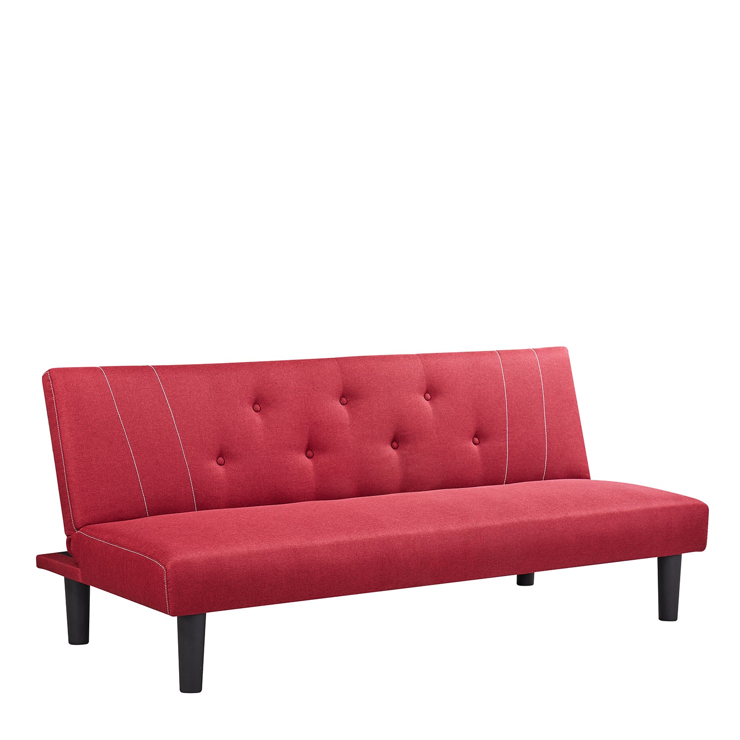 Καναπές Κρεβάτι ArteLibre ASTRI Κόκκινο 180x77x73cm - Hippiehome.gr