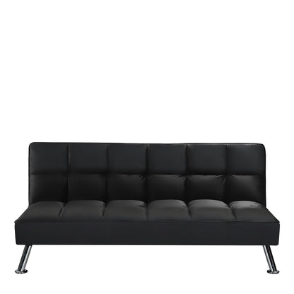 Καναπές Κρεβάτι ArteLibre ALIKA Σκούρο Γκρι 190x92x83cm - Hippiehome.gr