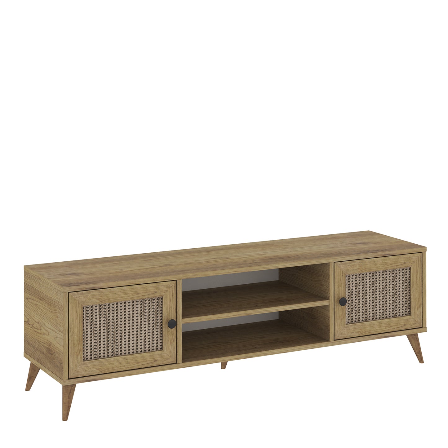 Έπιπλο Τηλεόρασης ArteLibre ELOWEN Φυσικό Μοριοσανίδα/Μελαμίνη 150x40x50cm - Hippiehome.gr