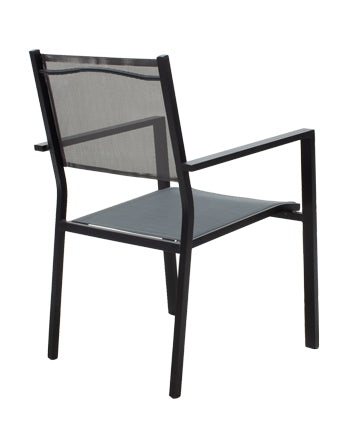 Τραπεζαρία Nares-Moly A σετ 5τεμ pakoworld ανθρακί-μαύρο αλουμίνιο και plywood σε φυσικό χρώμα 140x80x72.5εκ - Hippiehome.gr