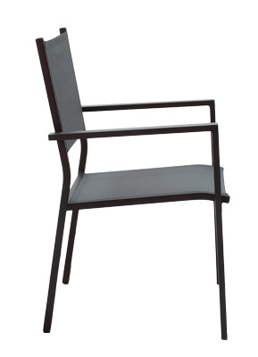 Τραπεζαρία Nares-Moly A σετ 5τεμ pakoworld ανθρακί-μαύρο αλουμίνιο και plywood σε φυσικό χρώμα 140x80x72.5εκ - Hippiehome.gr