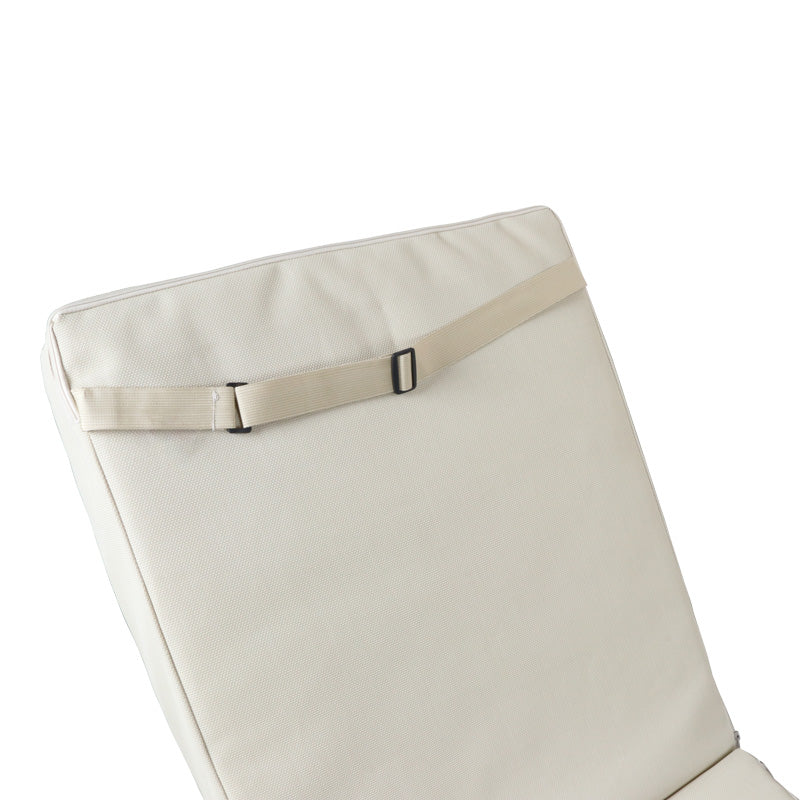 Μαξιλάρι Vertian pakoworld textilene σε μπεζ απόχρωση 58x194x7εκ - Hippiehome.gr