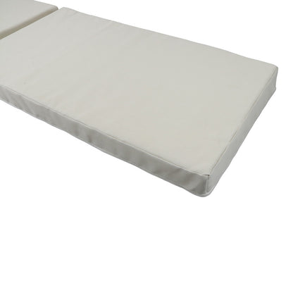 Μαξιλάρι Vertian pakoworld textilene σε μπεζ απόχρωση 58x194x10εκ - Hippiehome.gr