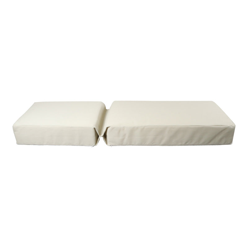 Μαξιλάρι Vertian pakoworld textilene σε μπεζ απόχρωση 58x194x20εκ - Hippiehome.gr