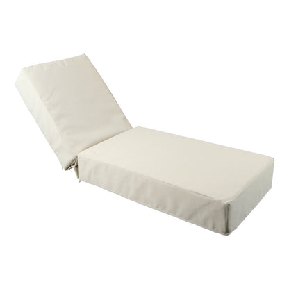 Μαξιλάρι Vertian pakoworld textilene σε μπεζ απόχρωση 58x194x20εκ - Hippiehome.gr