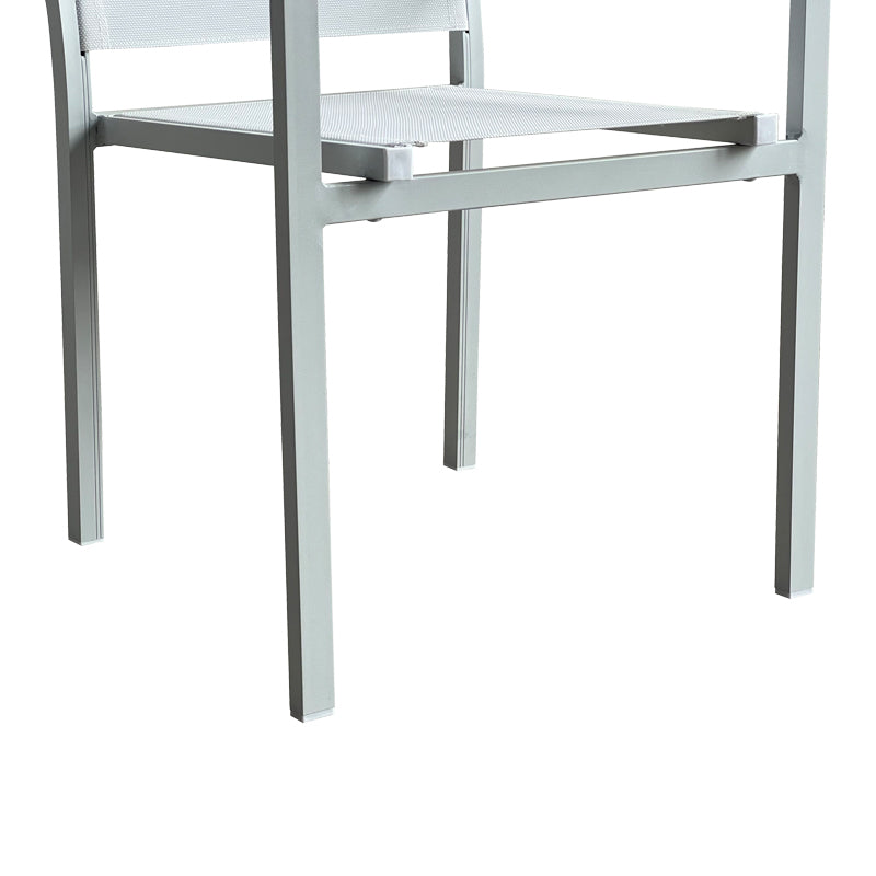 Πολυθρόνα Zacreta pakoworld αλουμίνιο-textilene σε λευκή απόχρωση 56x61x87.5εκ - Hippiehome.gr