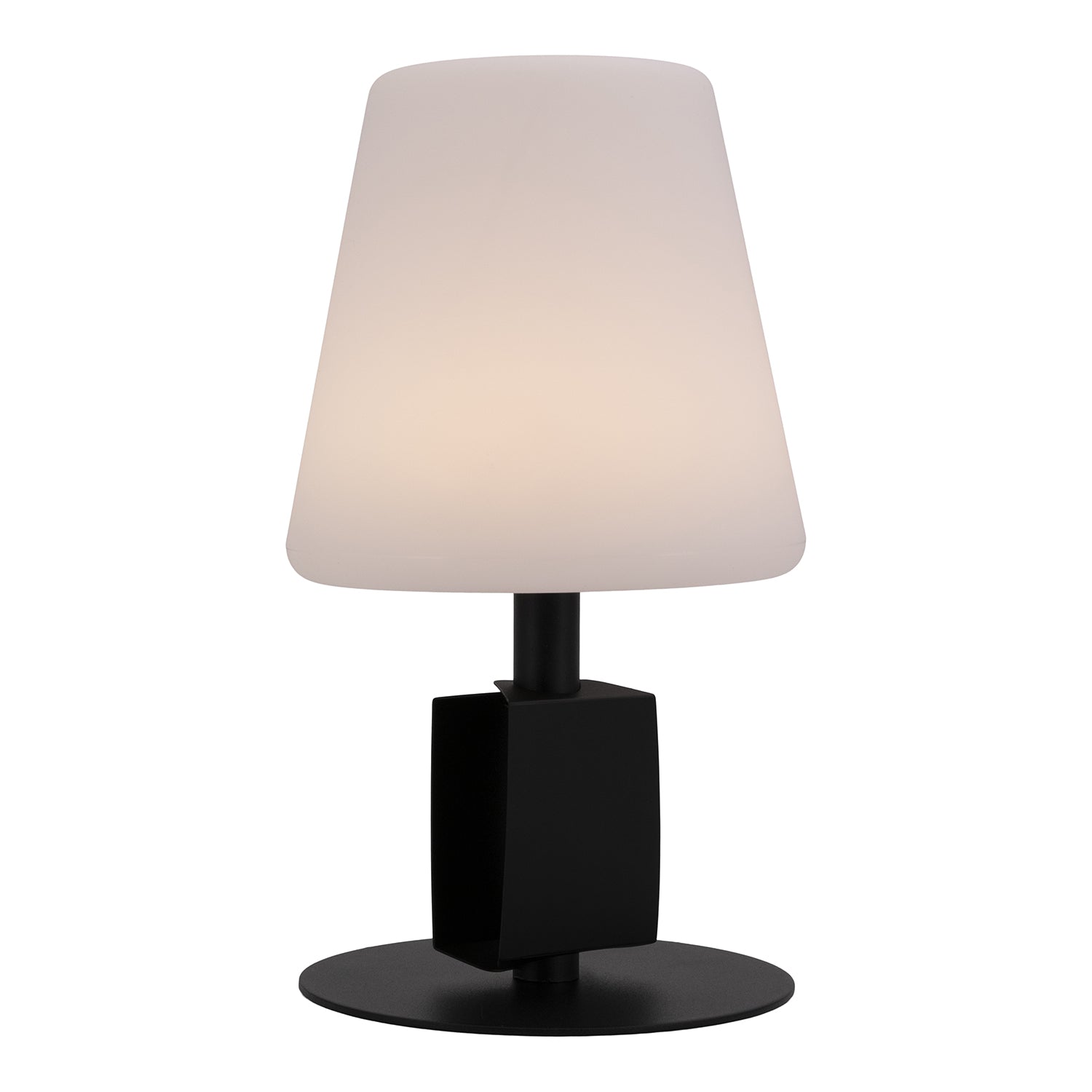 Επιτραπέζιο Φωτιστικό ArteLibre LED Φορητό MICHELLE Με Tag Μαύρο/Λευκό Μέταλλο/Πλαστικό 15.5x15.5x27.5cm - Hippiehome.gr