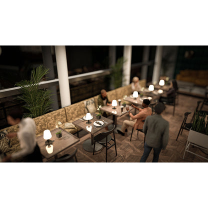 Επιτραπέζιο Φωτιστικό ArteLibre LED Φορητό MICHELLE Με Tag Μαύρο/Λευκό Μέταλλο/Πλαστικό 15.5x15.5x27.5cm - Hippiehome.gr