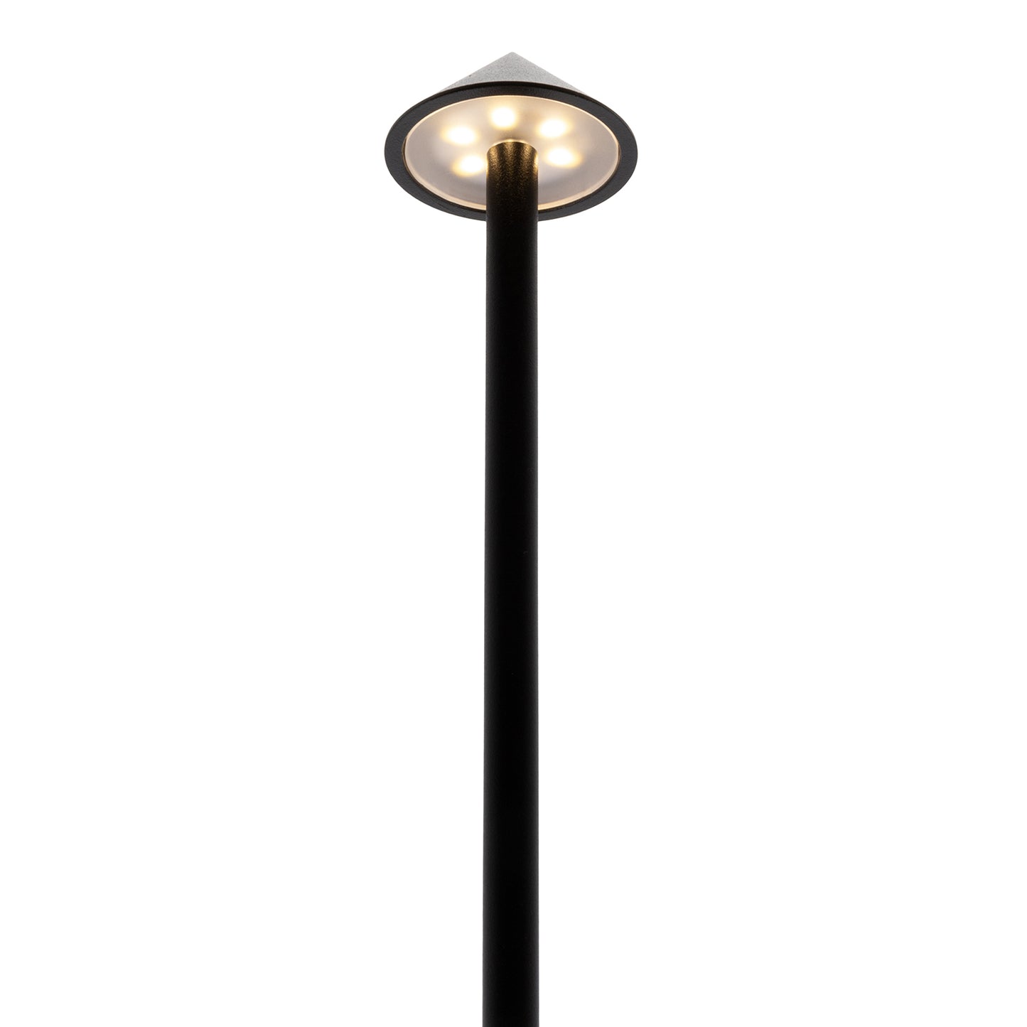 Επιτραπέζιο Φωτιστικό ArteLibre LED Φορητό ANGELINA Μαύρο Αλουμίνιο/Μέταλλο 10.5x10.5x30cm - Hippiehome.gr