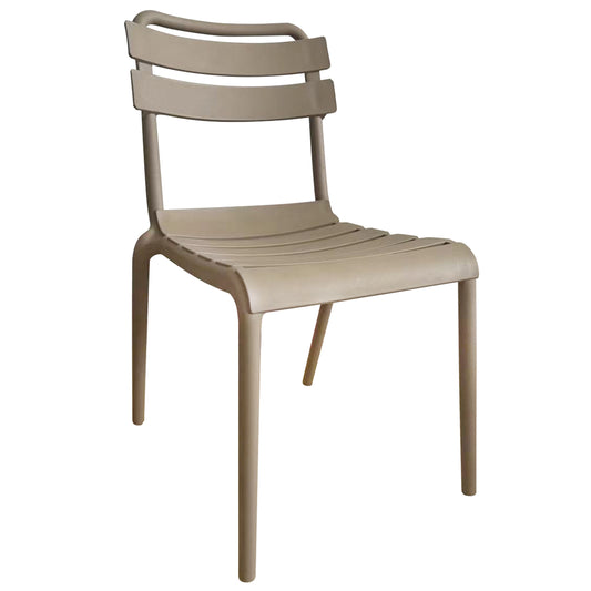 Καρέκλα Κήπου ArteLibre HAWAII Cappuccino PP 59x48.5x82.5cm - Hippiehome.gr