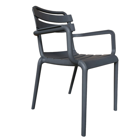 Πολυθρόνα Κήπου ArteLibre HAWAII Γκρι PP 59x48.5x82.5cm - Hippiehome.gr