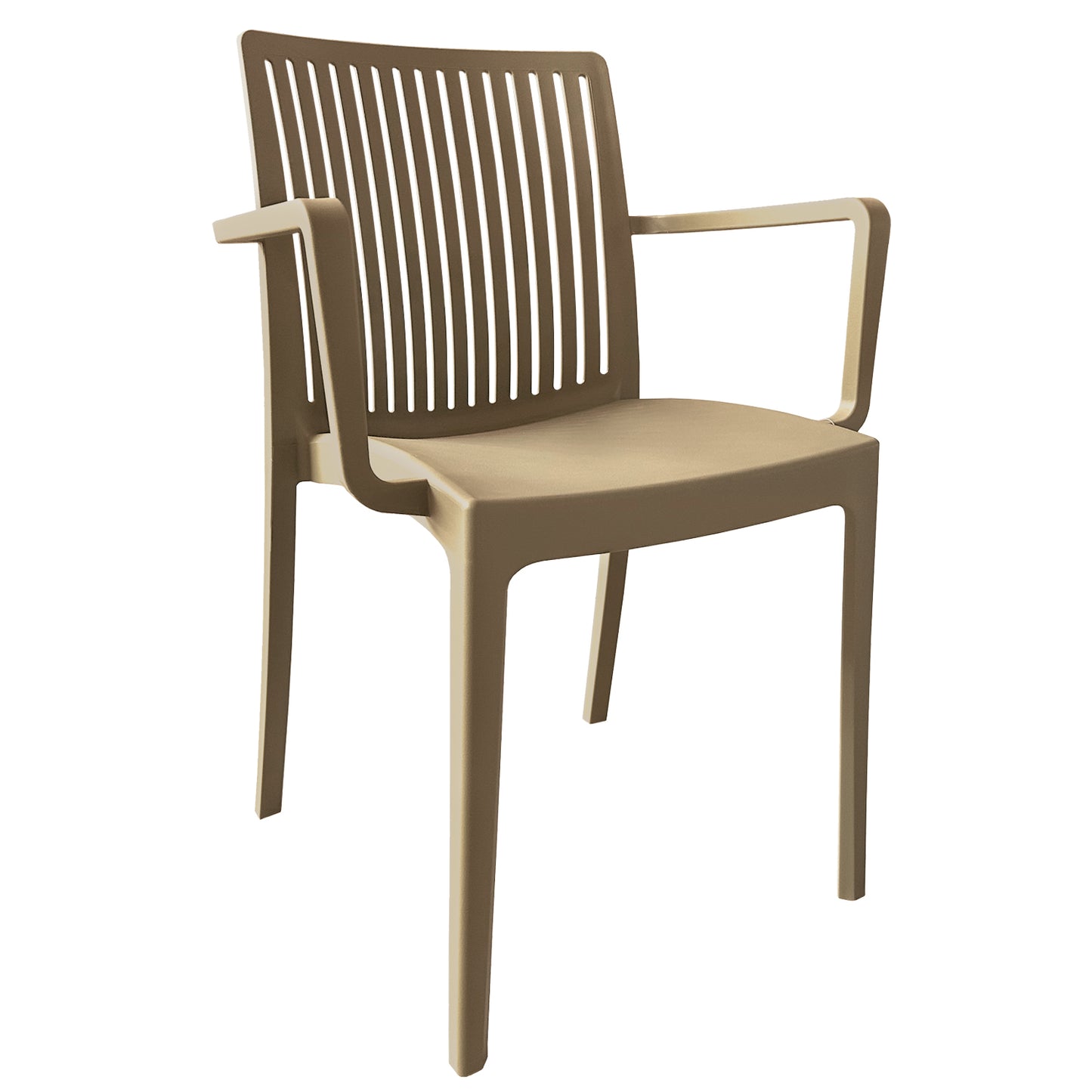 Πολυθρόνα Κήπου ArteLibre BARTS Μπεζ PP 53x55.2x82cm - Hippiehome.gr