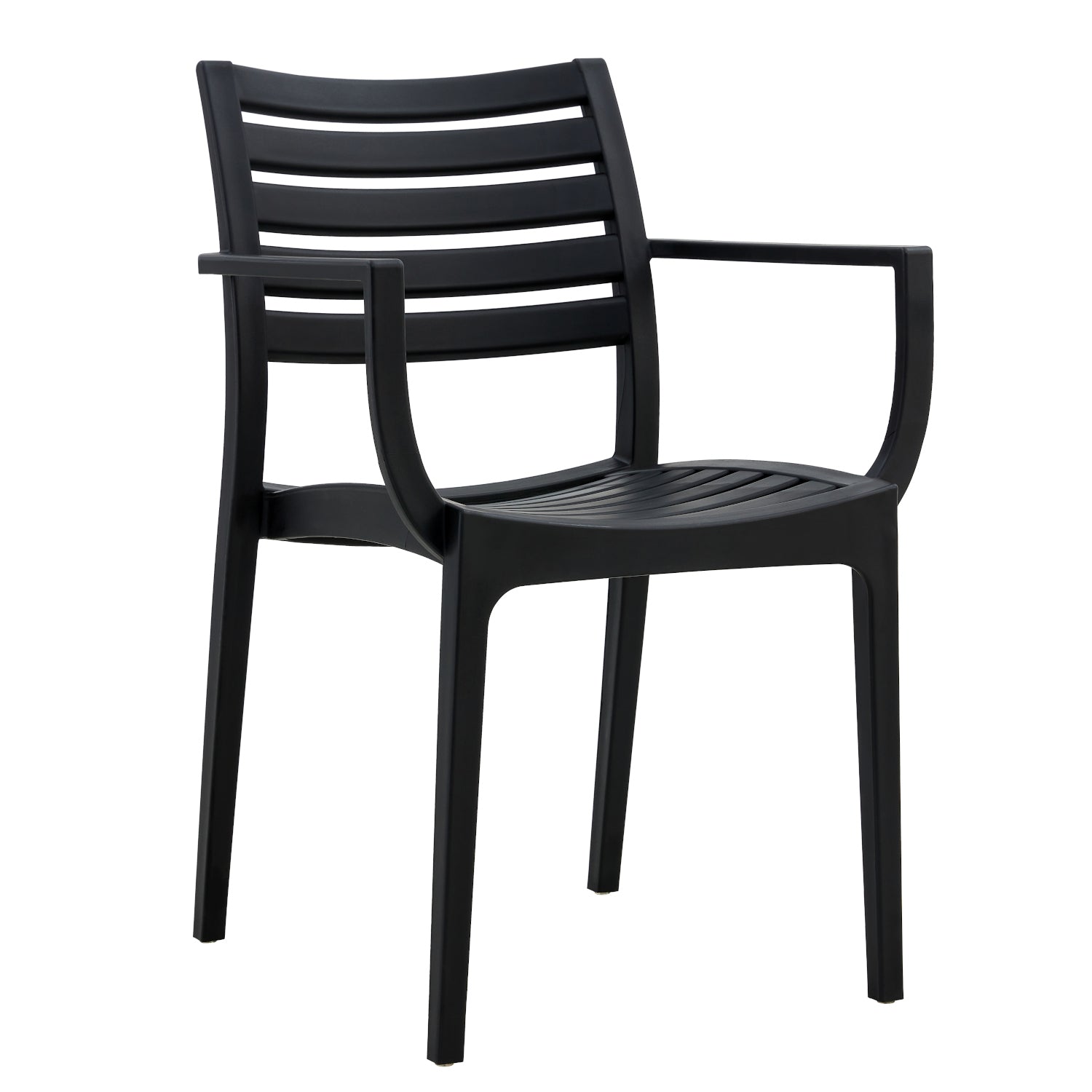 Πολυθρόνα Κήπου ArteLibre BORA-BORA Μαύρο PP 57x57x83cm - Hippiehome.gr