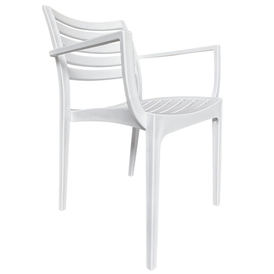 Πολυθρόνα Κήπου ArteLibre BORA-BORA Λευκό PP 57x57x83cm - Hippiehome.gr