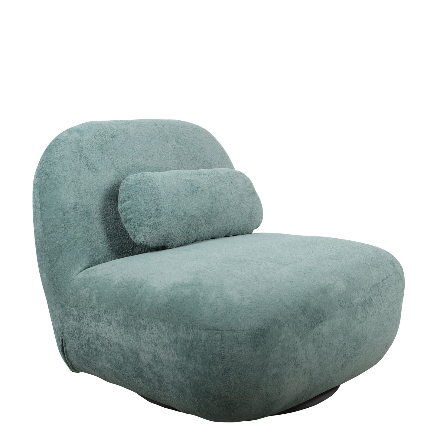 Πολυθρόνα Περιστρεφόμενη ArteLibre METIS Πράσινο Ύφασμα 83x87x75cm - Hippiehome.gr
