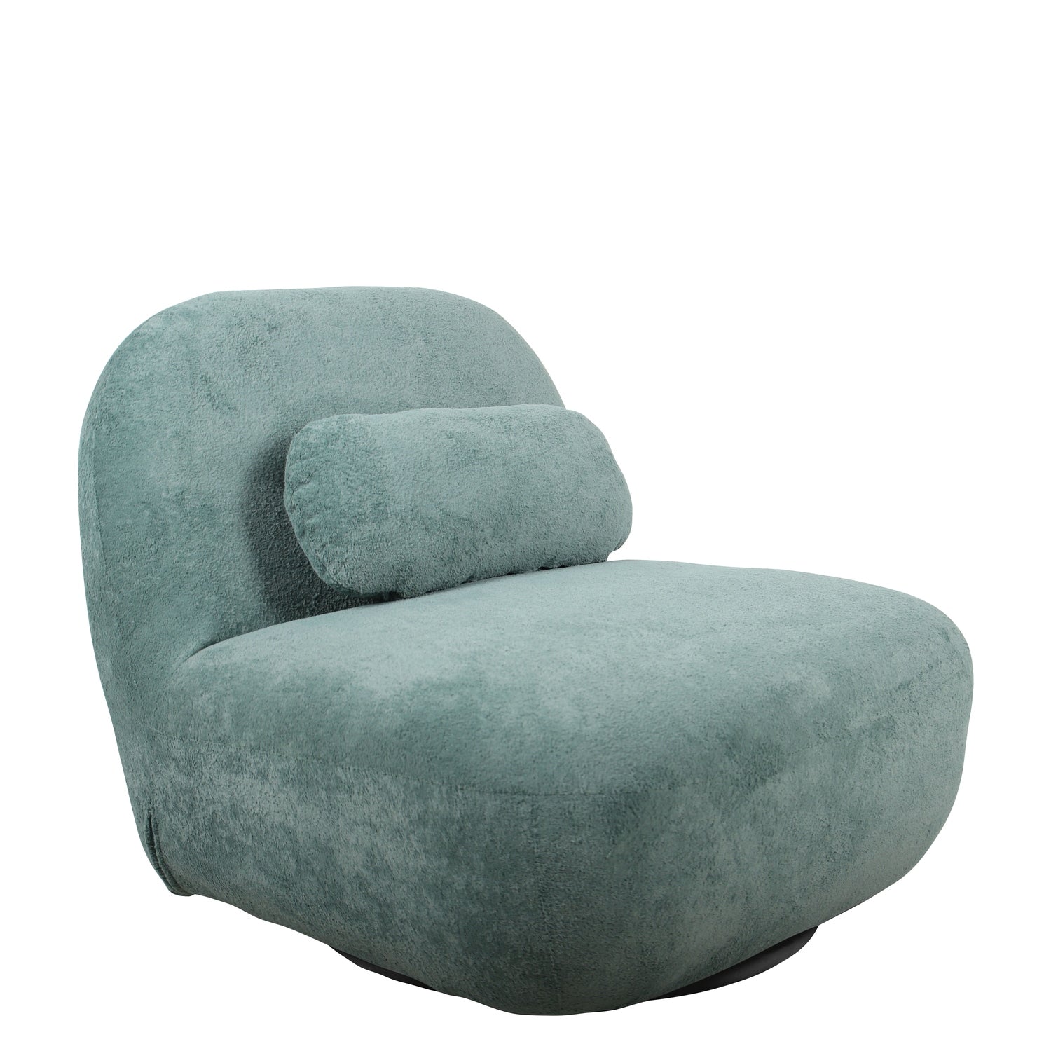 Πολυθρόνα Περιστρεφόμενη ArteLibre METIS Πράσινο Ύφασμα 83x87x75cm - Hippiehome.gr