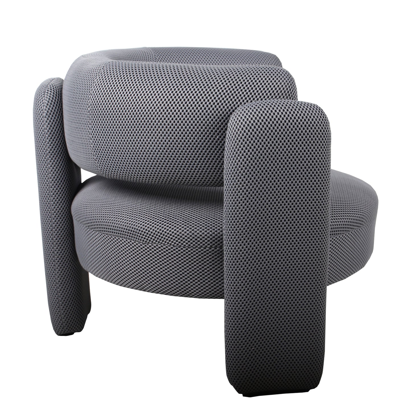 Πολυθρόνα ArteLibre ADRASTEA Γκρι Ύφασμα 94x88x73cm - Hippiehome.gr