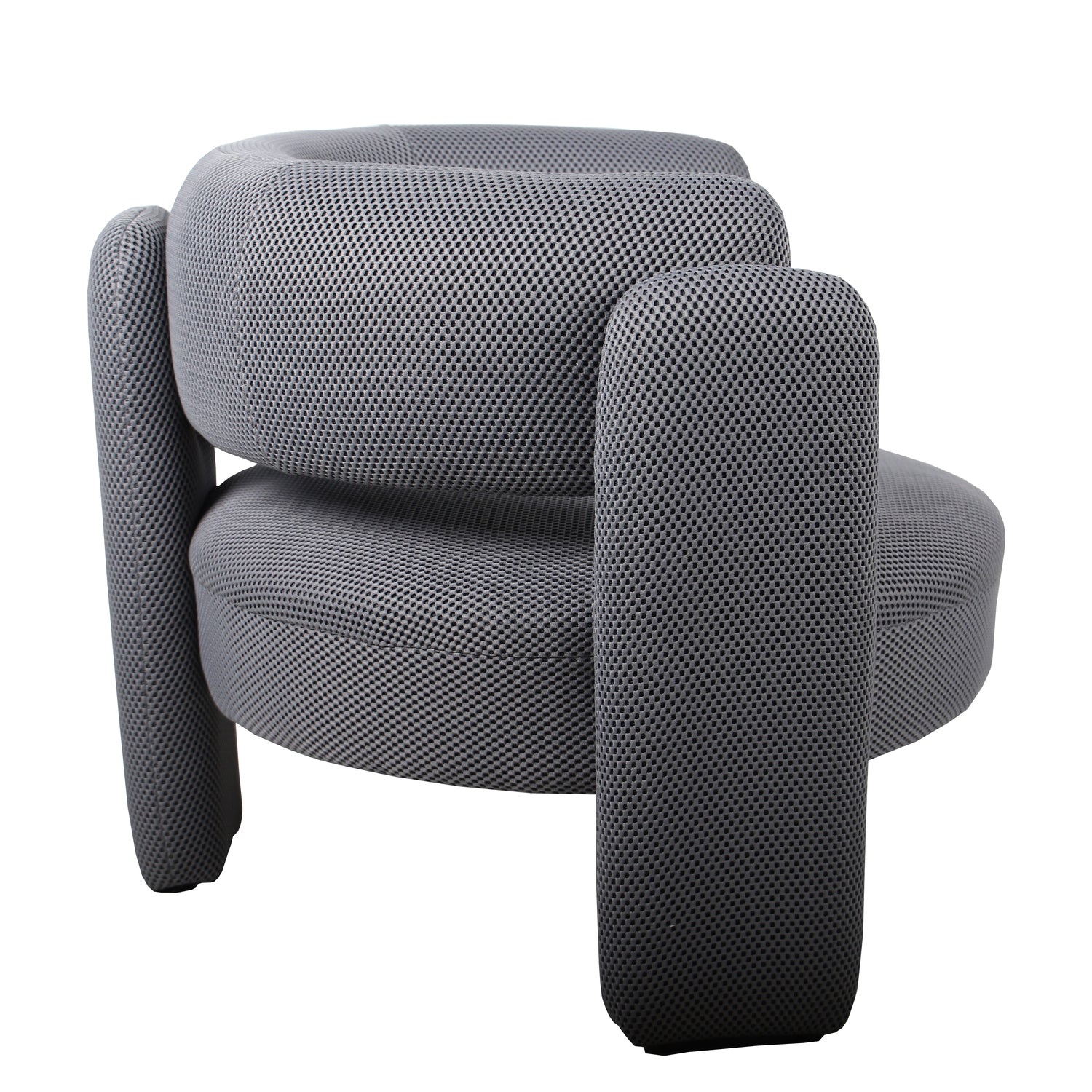 Πολυθρόνα ArteLibre ADRASTEA Γκρι Ύφασμα 94x88x73cm - Hippiehome.gr