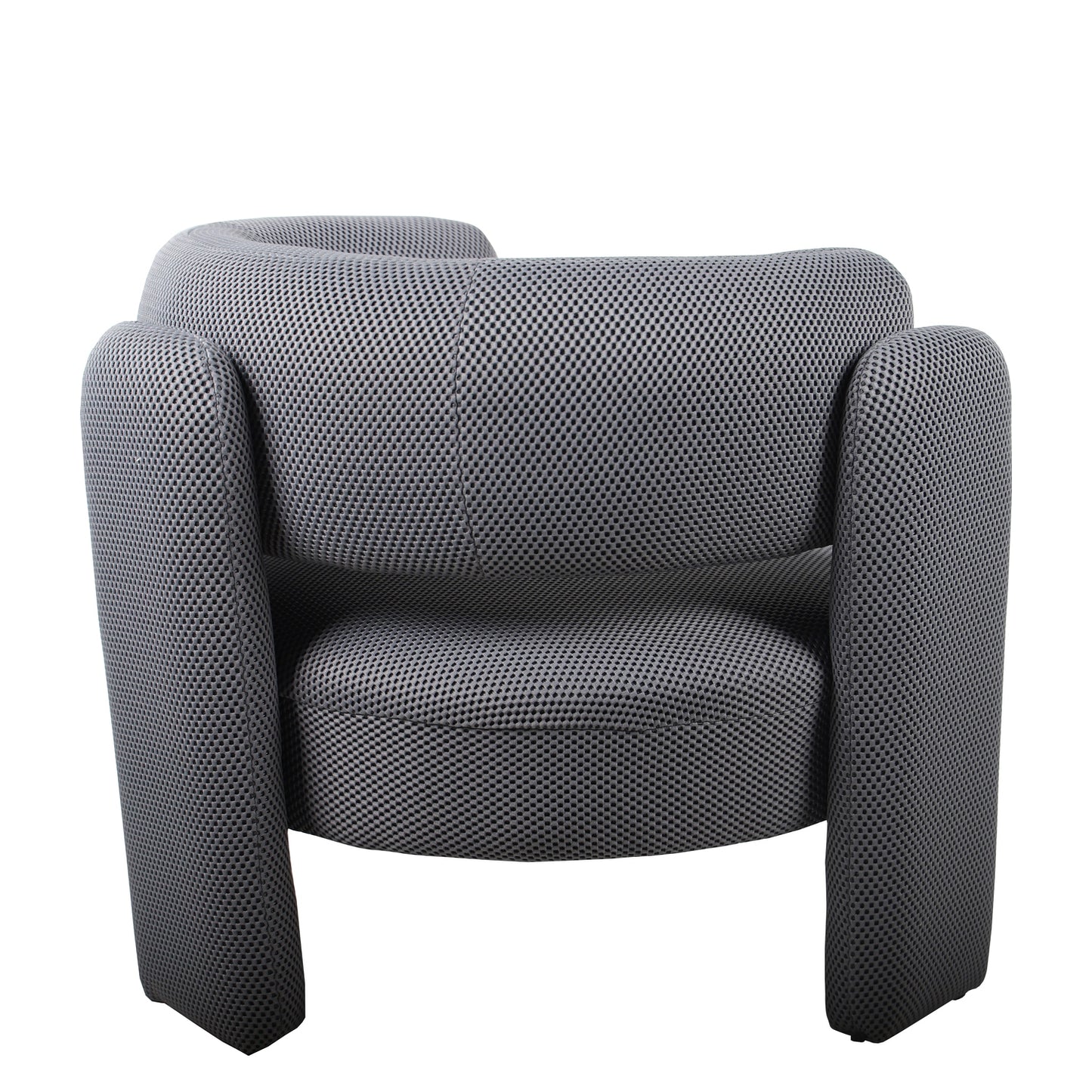 Πολυθρόνα ArteLibre ADRASTEA Γκρι Ύφασμα 94x88x73cm - Hippiehome.gr