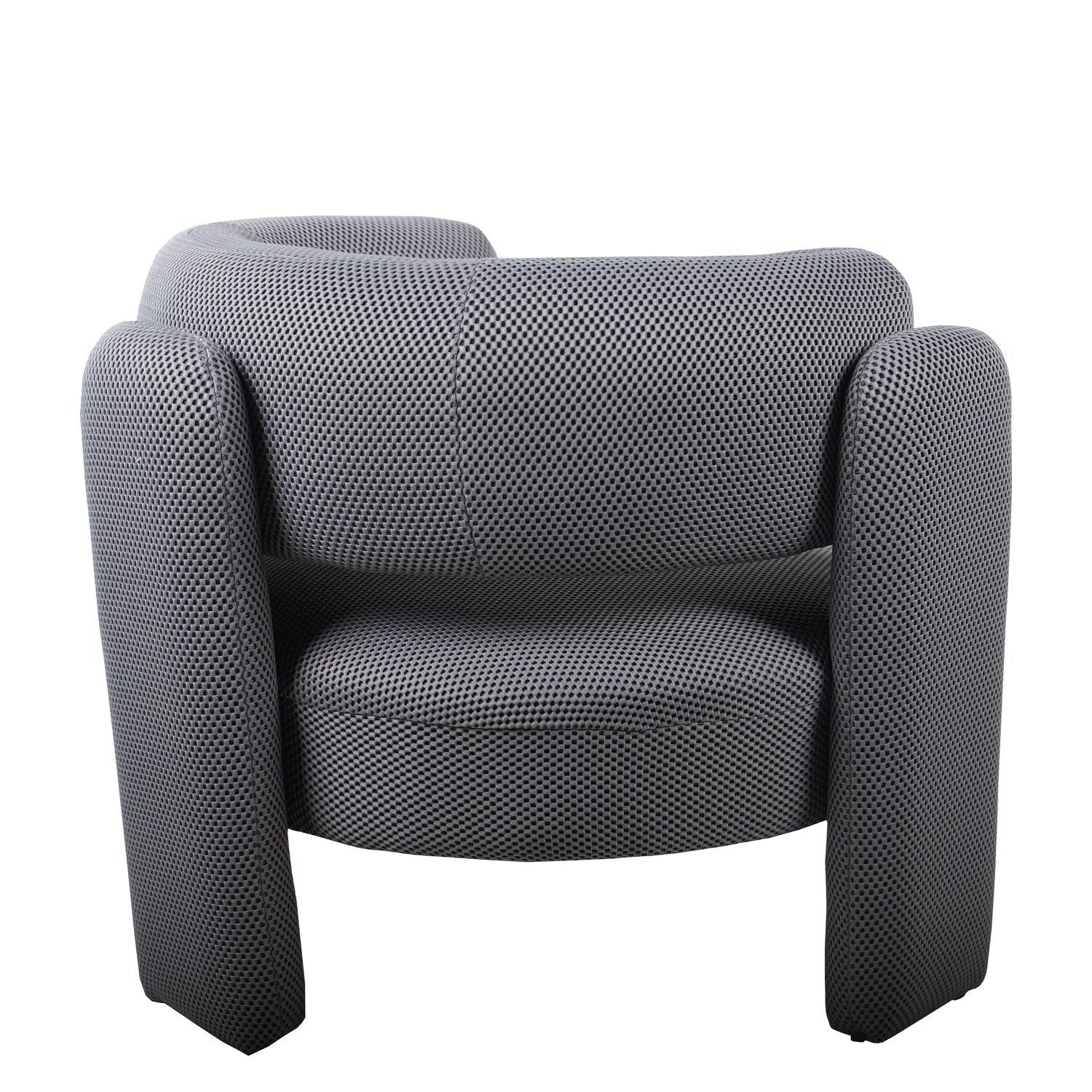 Πολυθρόνα ArteLibre ADRASTEA Γκρι Ύφασμα 94x88x73cm - Hippiehome.gr