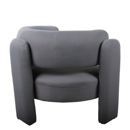 Πολυθρόνα ArteLibre ADRASTEA Γκρι Ύφασμα 94x88x73cm - Hippiehome.gr