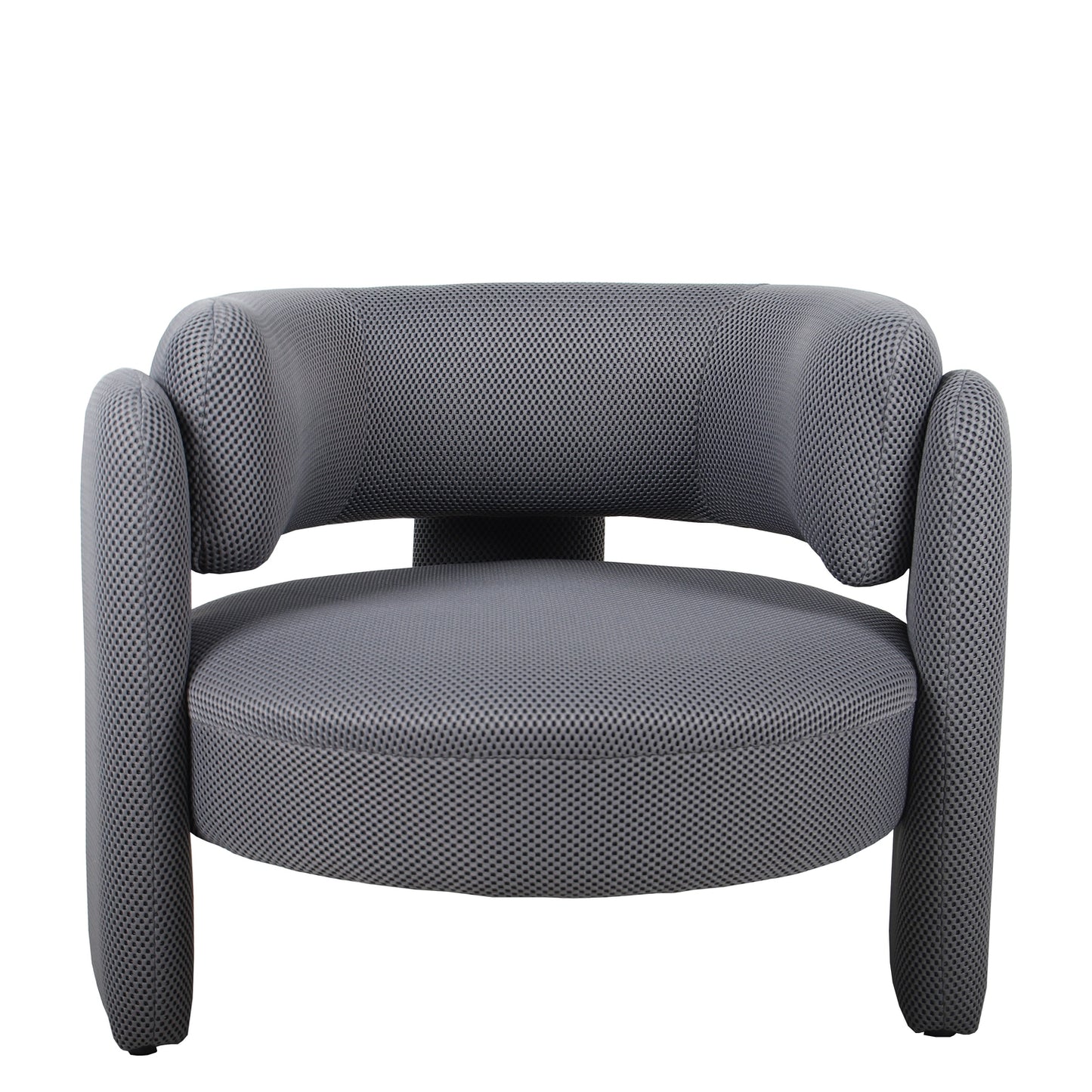 Πολυθρόνα ArteLibre ADRASTEA Γκρι Ύφασμα 94x88x73cm - Hippiehome.gr