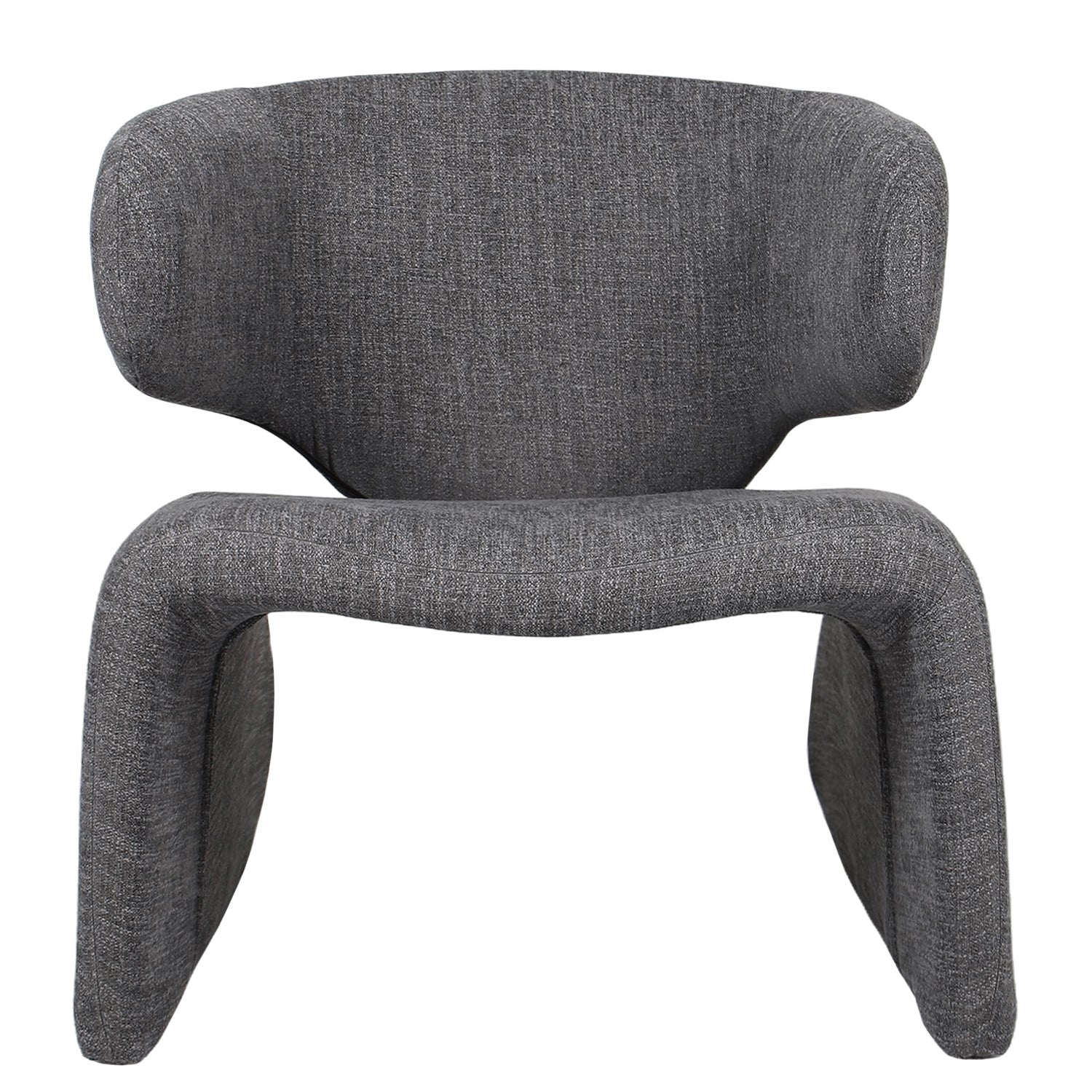 Πολυθρόνα ArteLibre HIMALIA Γκρι Ύφασμα/Μέταλλο/Ξύλο 73x78x75cm - Hippiehome.gr