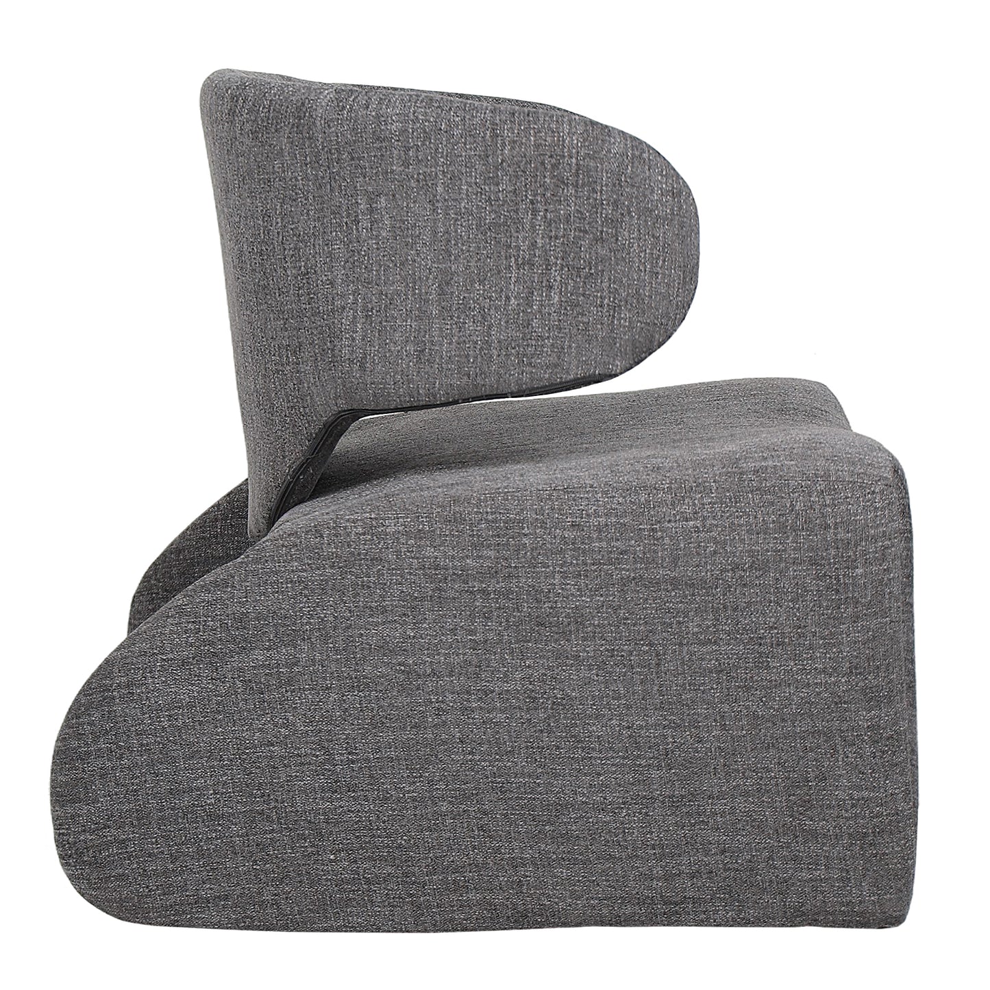 Πολυθρόνα ArteLibre HIMALIA Γκρι Ύφασμα/Μέταλλο/Ξύλο 73x78x75cm - Hippiehome.gr