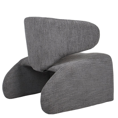 Πολυθρόνα ArteLibre HIMALIA Γκρι Ύφασμα/Μέταλλο/Ξύλο 73x78x75cm - Hippiehome.gr